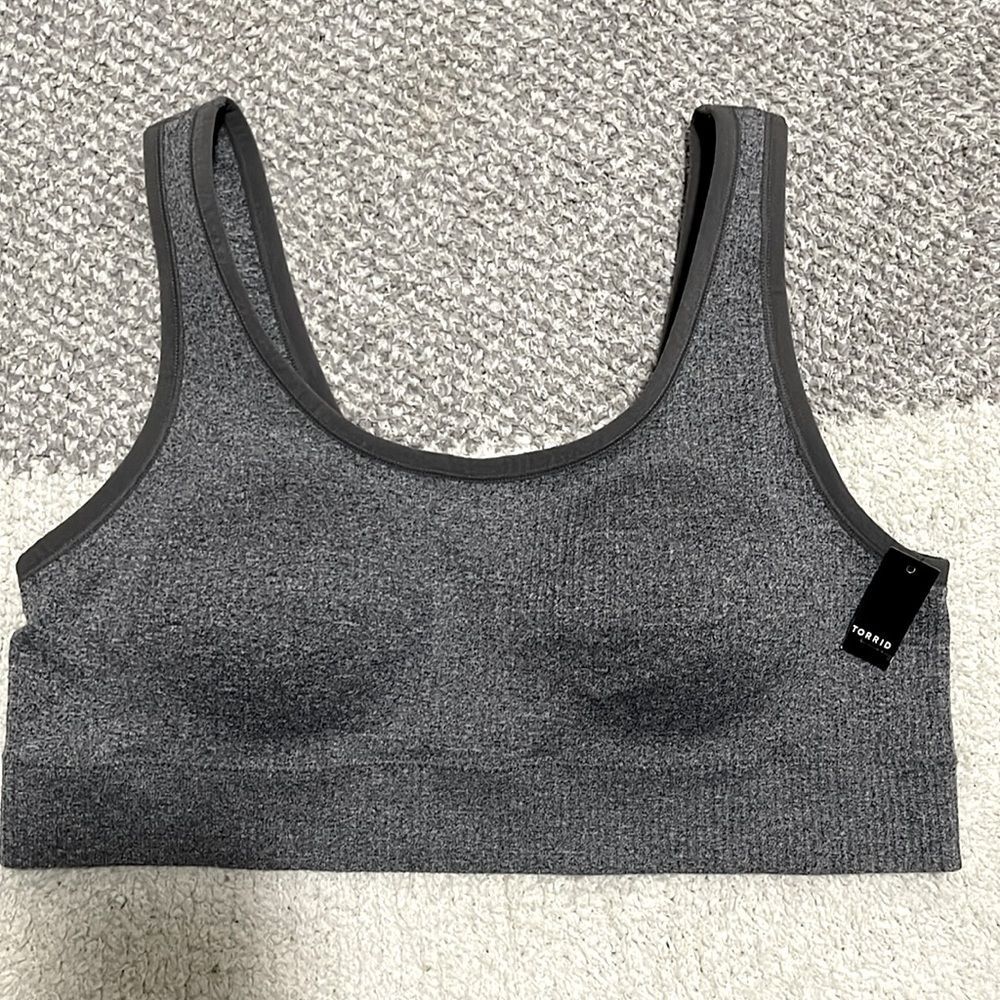 NWT- Torrid - 2.  Ribbed Scoop Bralette